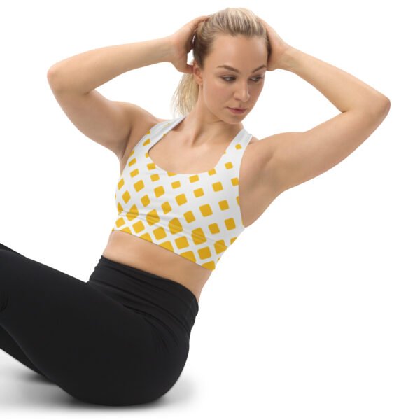 Brassière de sport all over recyclée hornet – Image 4