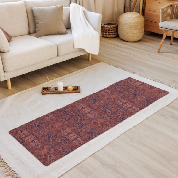 Tapis de yoga psychédélique
