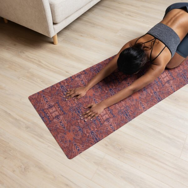 Tapis de yoga psychédélique – Image 2