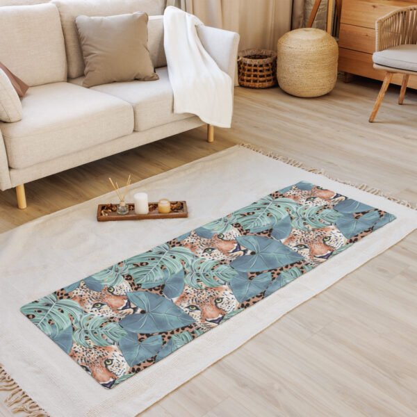 Tapis de yoga jungle